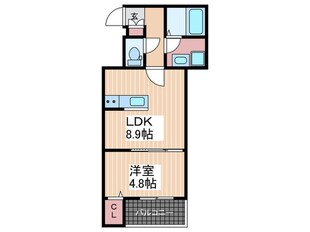 リタリッチ壱番館の物件間取画像